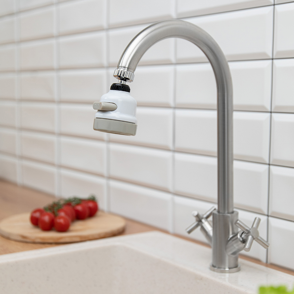 Аэратор-насадка для смесителя универсальная, 3 режима - #8