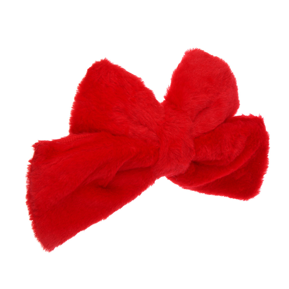 СНОУ БУМ Бант 20x24 см 1 шт, полиэстер, красный - #2