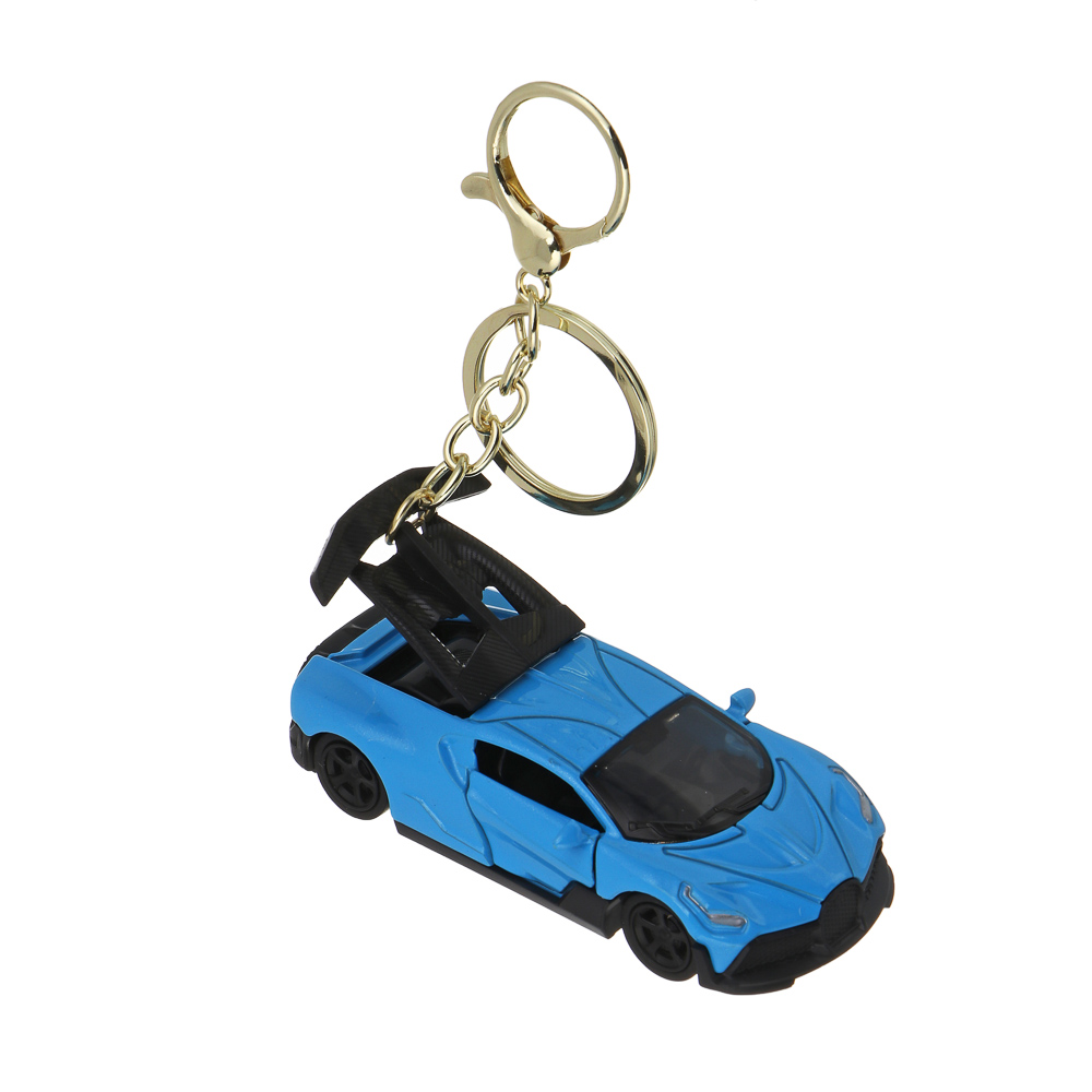 Брелок тм LADECOR "Машинка", пластик, металл, цвета в ассортименте - #5