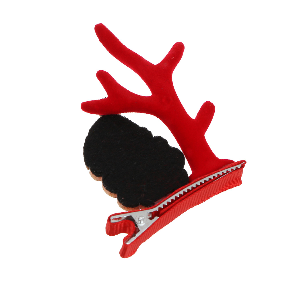 Заколка для волос 2 шт, тм ЮНИLOOK, 7-4,8см, металл, полимер, 6 дизайнов, #2 - #4