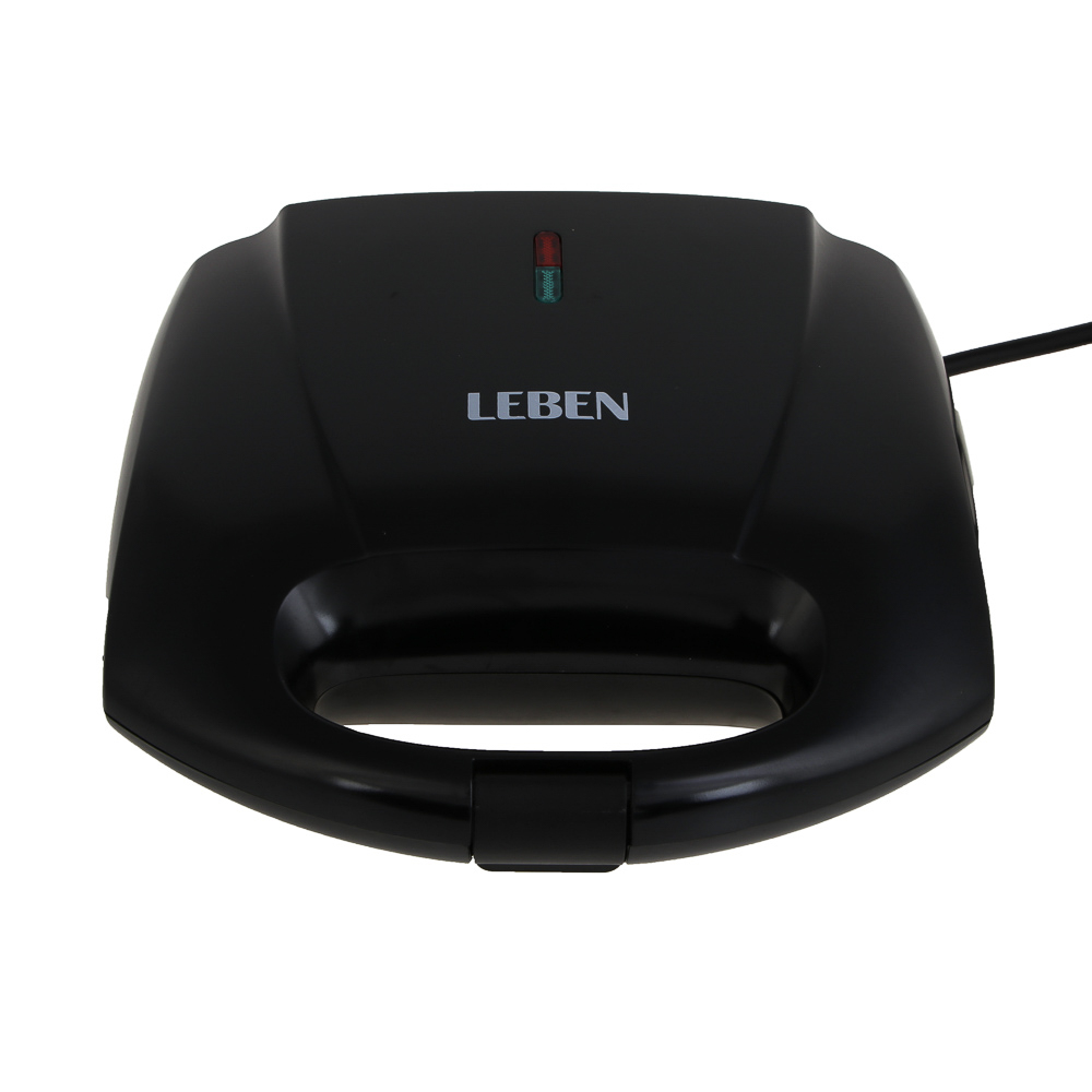 LEBEN Вафельница для бельгийских вафель, 1000 Вт, пластик, нерж. сталь, антипригарное покрытие - #10