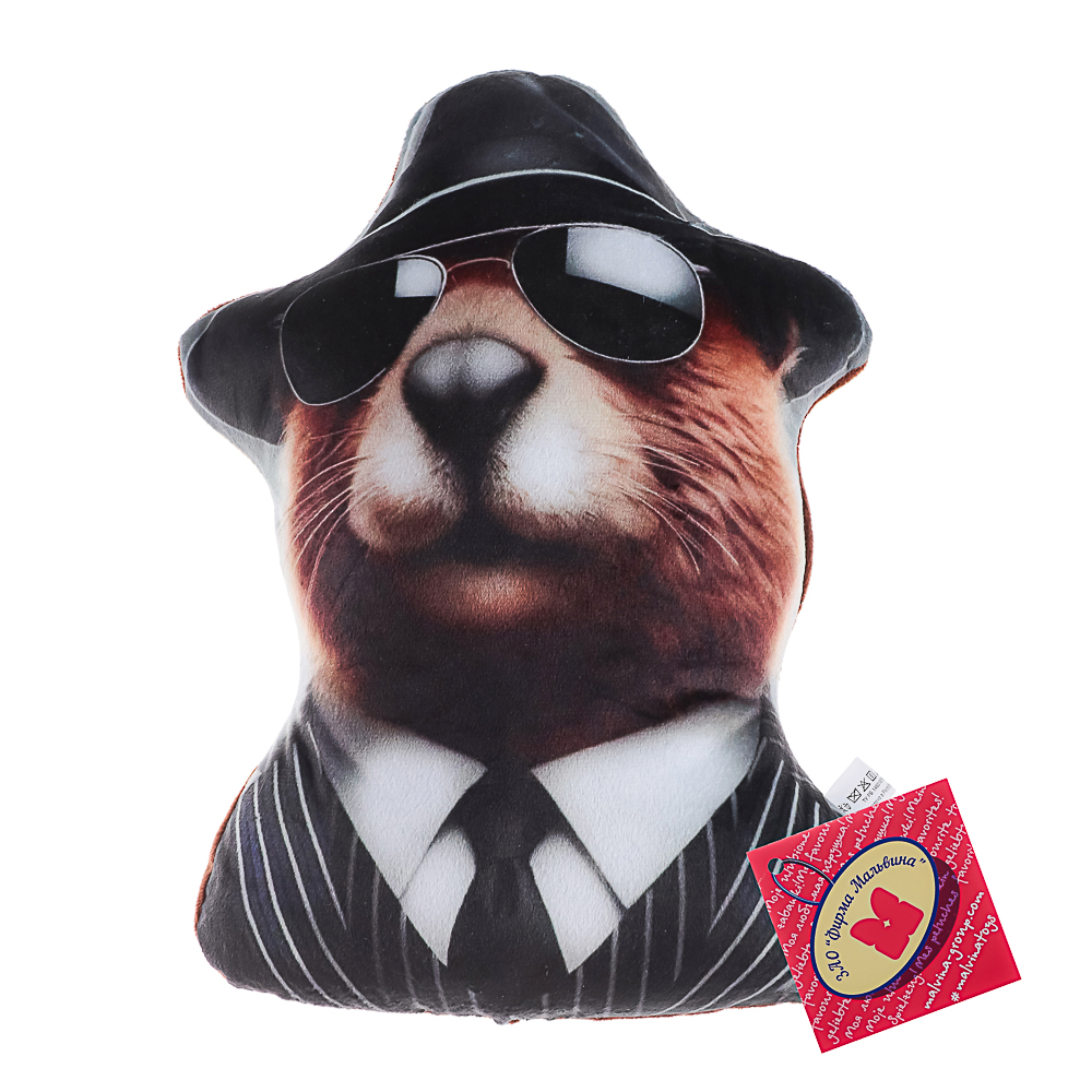 Мягкая игрушка, мемный антистресс "Питомцы", полиэстер, 24-30 см, 6 видов - #25