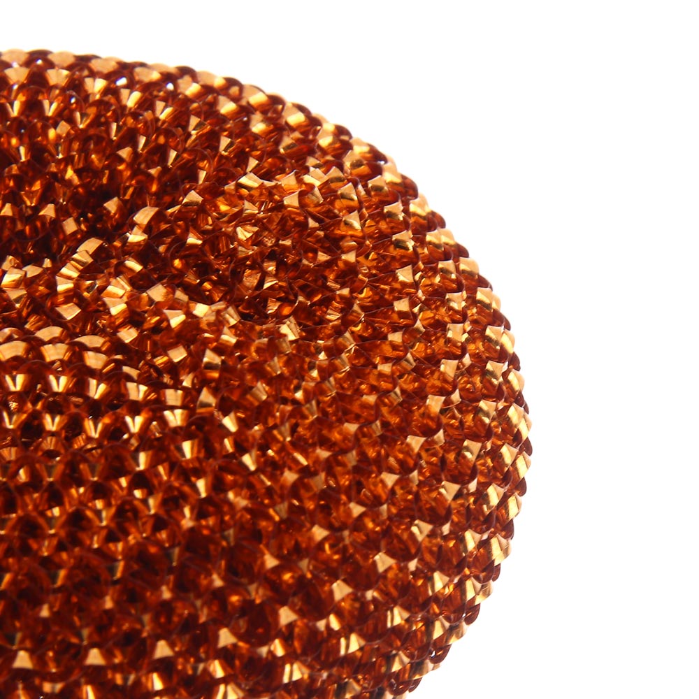 Набор губок для мытья посуды тм VETTA, "Бублик", 3 шт, 30 гр, металл, полиэтилентерефталат - #4