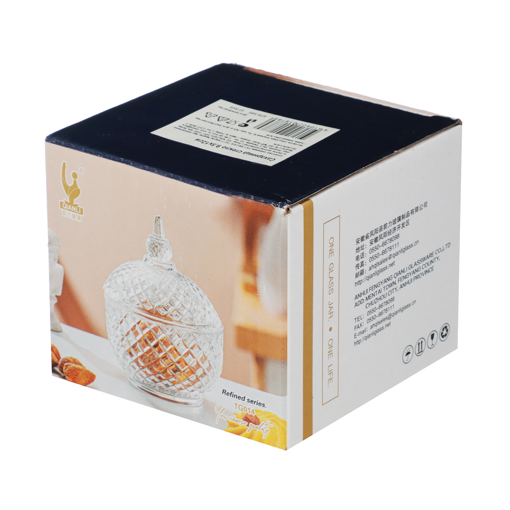 Сахарница стекло 9.5x12см - #6