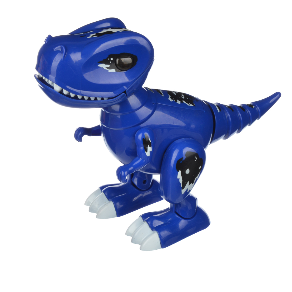 Робот-динозавр "Динопитомец Тироня" ИгроЛенд, 26х20,5х10 см, 2 цвета - #5