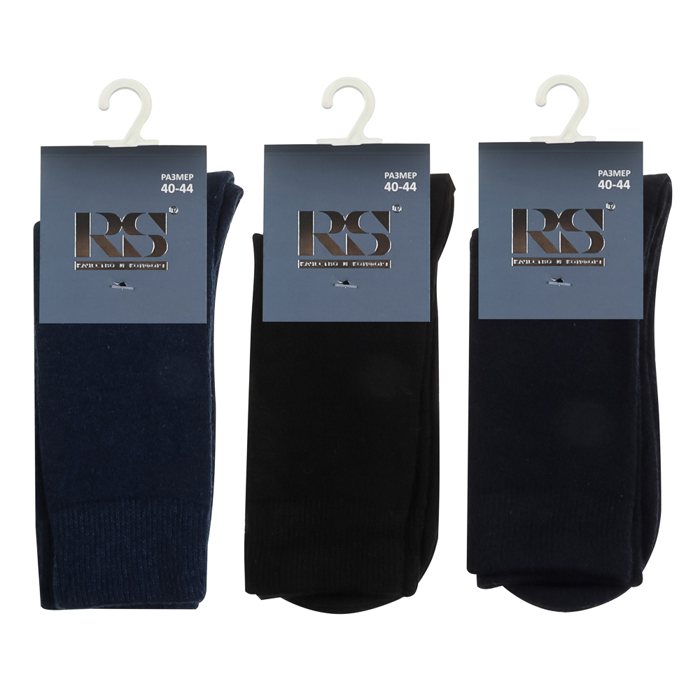Носки мужские "полушерсть", тм RS, 65% полушерсть, 15% акрил, 10% спандекс, 10% эластан, р.40-44 - #8