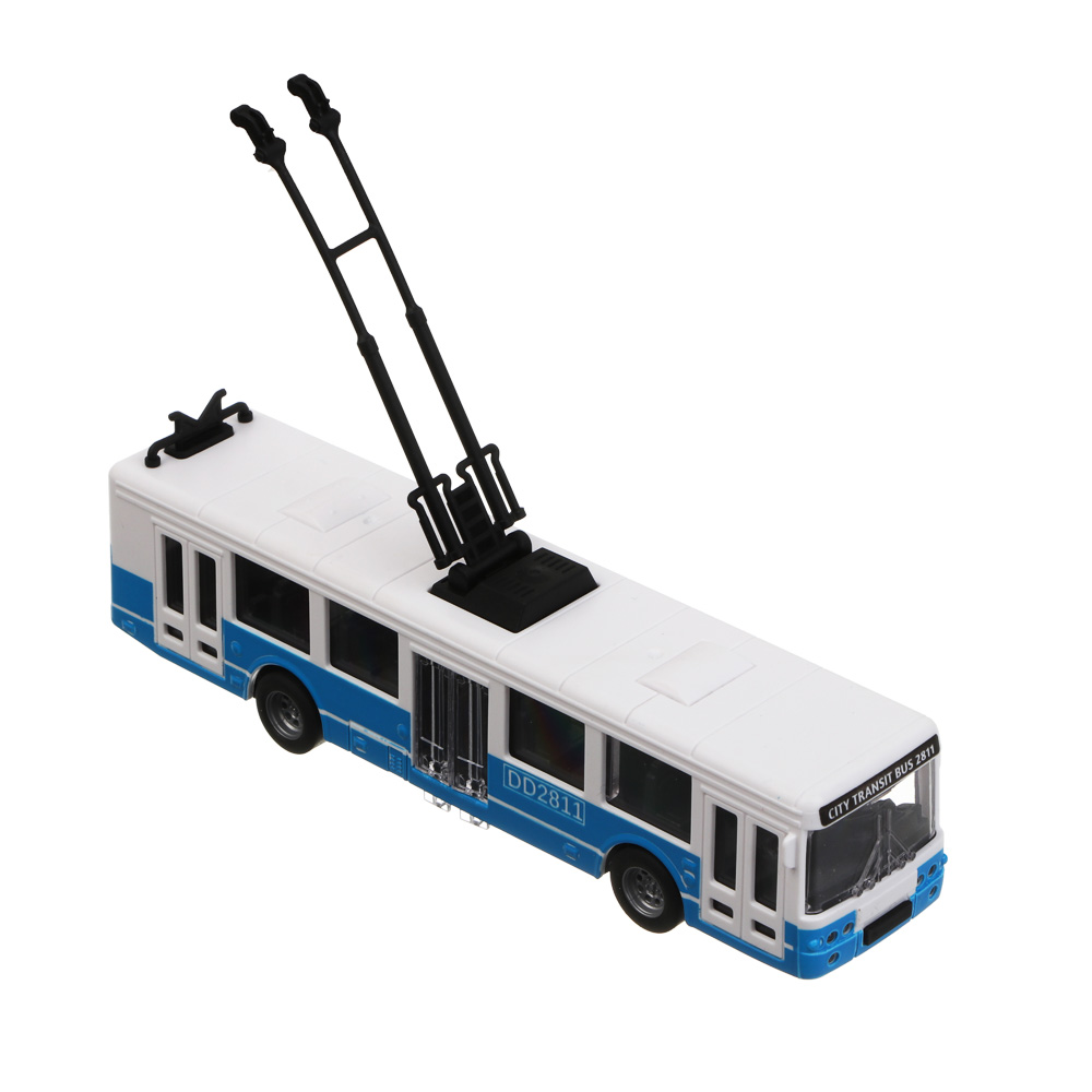 ИГРОЛЕНД Городской транспорт инерционный, РР, 3,5х4х16 см, 2 дизайна - #6