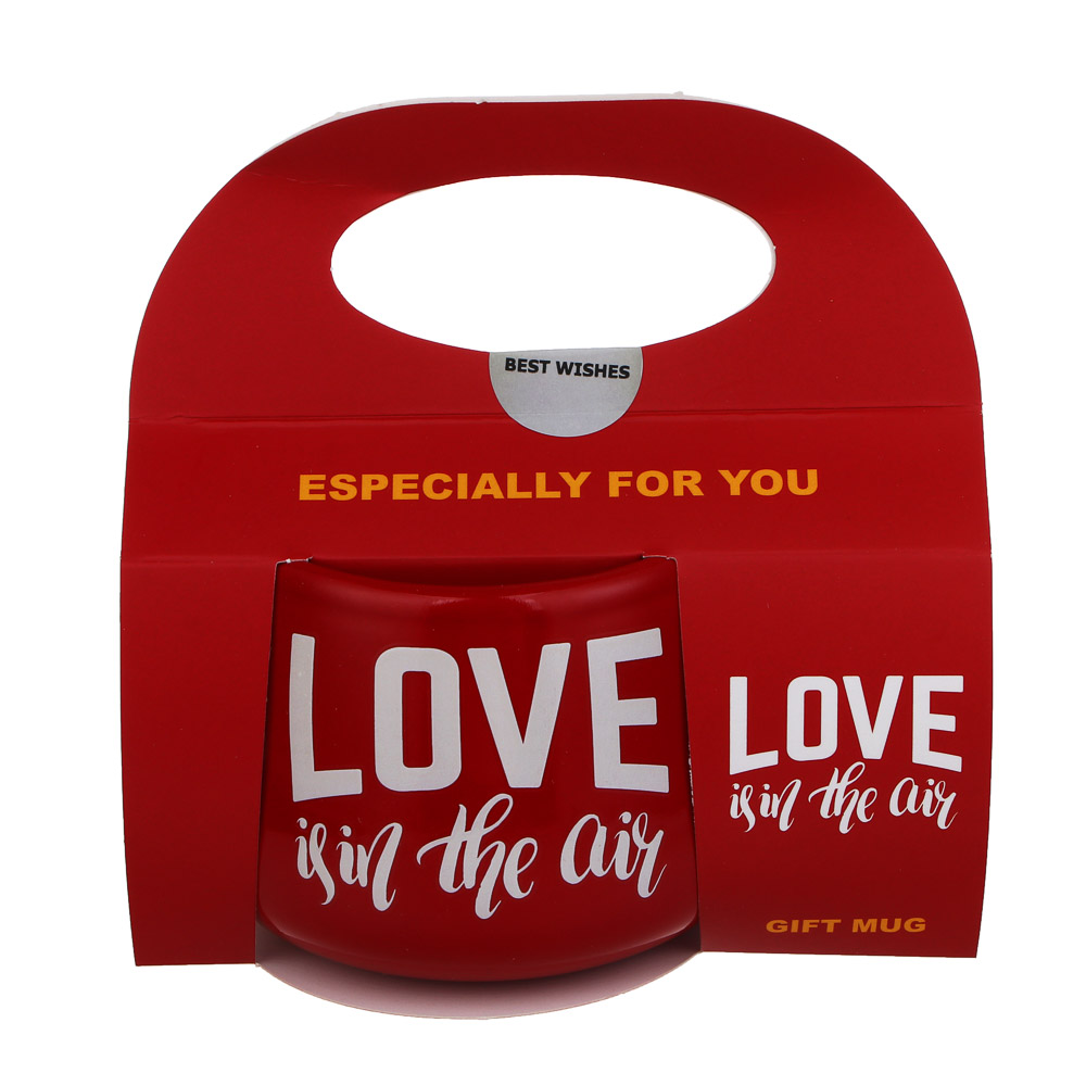 Кружка тм LADECOR "Love", 360 мл, керамика, 2 вида - #5