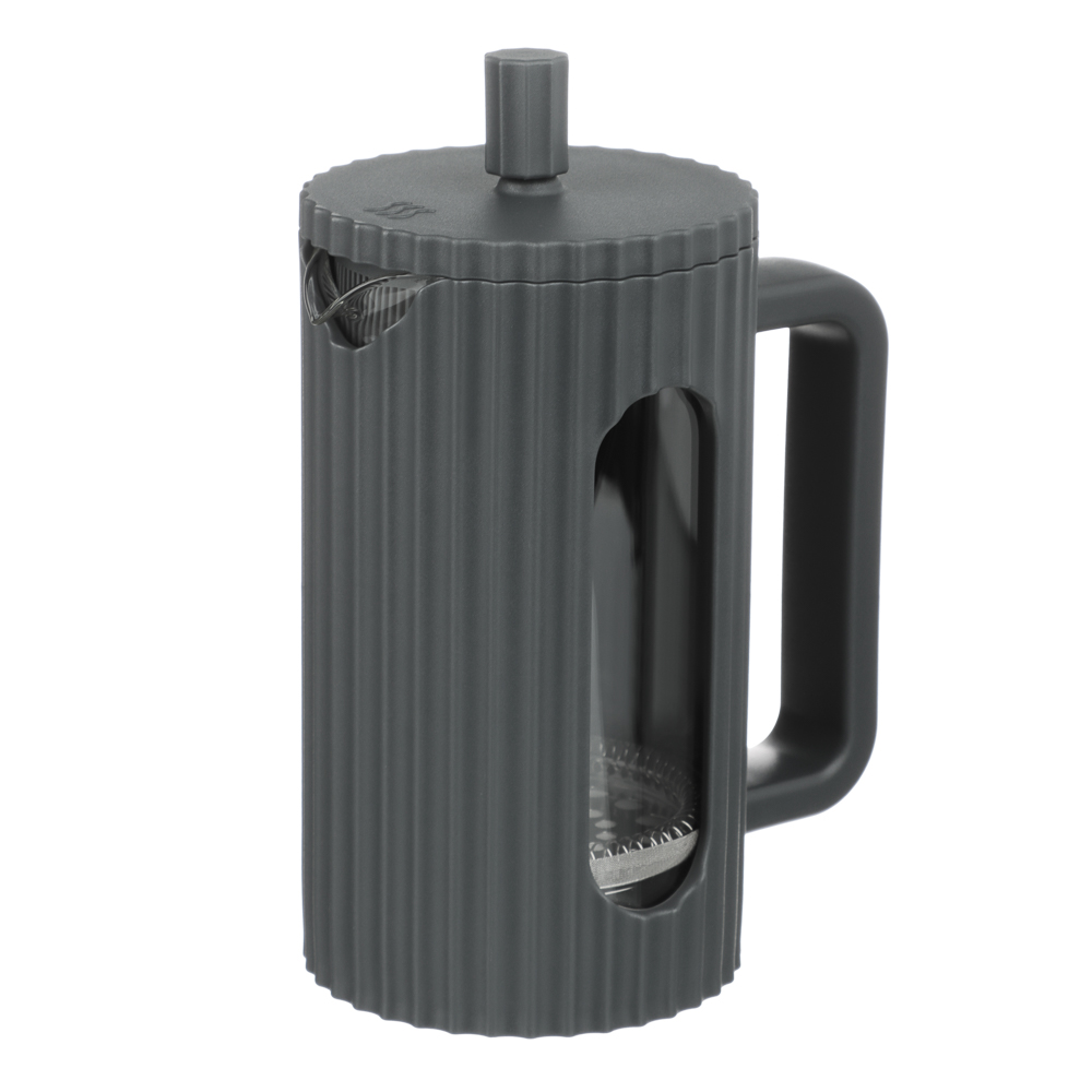 SATOSHI Форман Френч-пресс 600мл, жаропрочное стекло, графит - #4