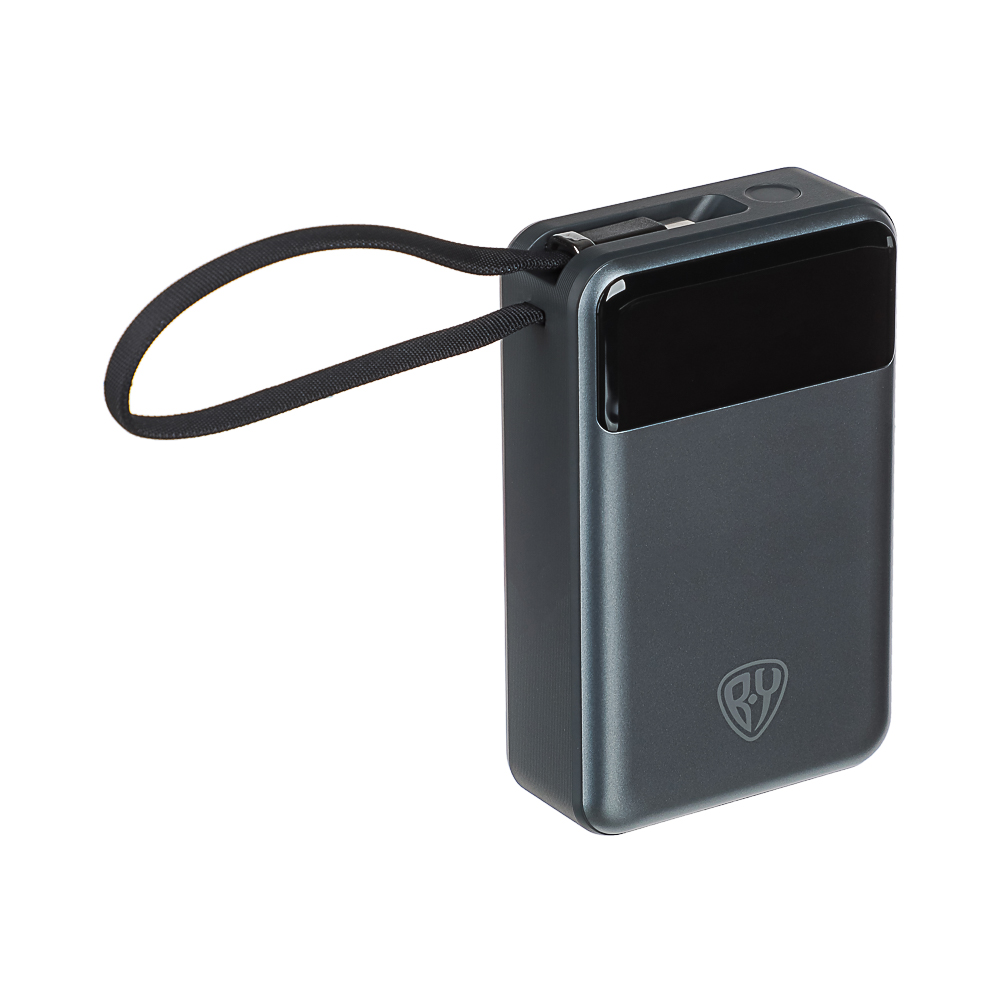 BY Аккумулятор мобильный, 20000мАч, 1xUSB-C, 1xUSB-A, встроенный кабель Type-C, 65Вт - #1
