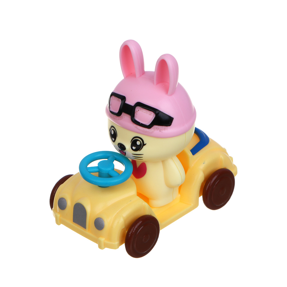 ИГРОЛЕНД Набор аксессуаров для питомца "Счастливая семья" Веселые зайчики, ABS,16,5х9х11,7см, 4 диз - #5