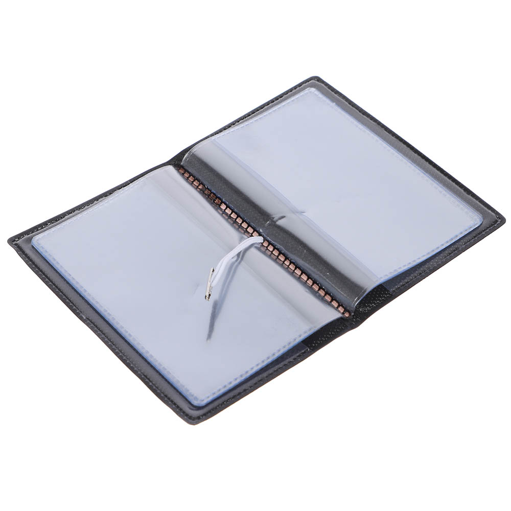 Визитница-картхолдер тм ЮL на 10 карт с удерживающей резинкой, ПВХ, 10,4х7см, 6 дизайнов - #9