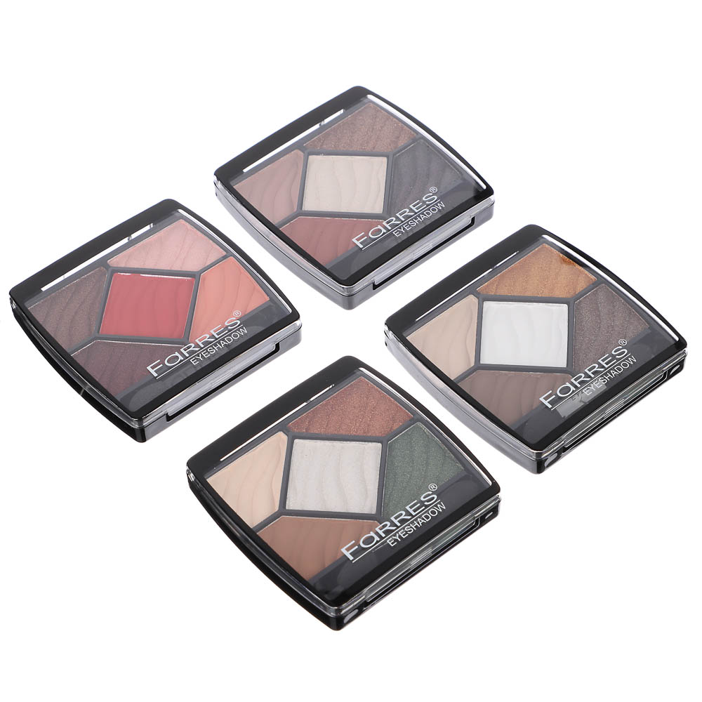 Тени для век "Beautiful Dream" 5 цветов тм Farres 7,5 г - #2