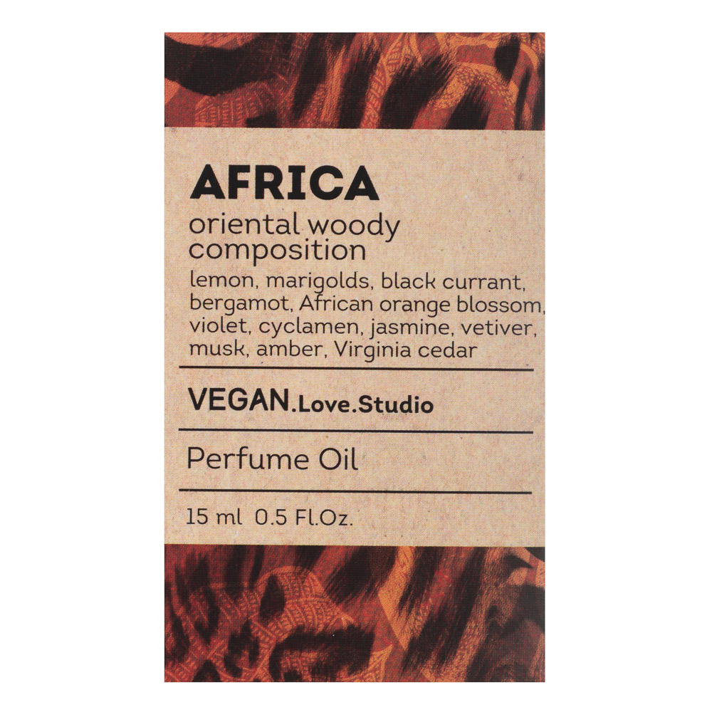 Парфюмерное масло Vegan.Love.Studio, Africa, 15 мл - #7