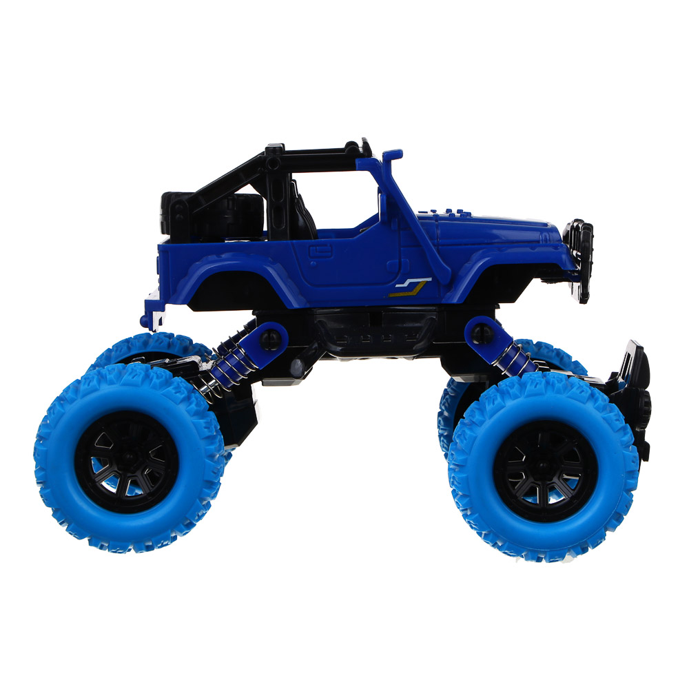 ИГРОЛЕНД Машина "Пустынный багги", инерция, колеса на пружинах, PP, TPR, 14х10х10 см, 4 дизайна - #5