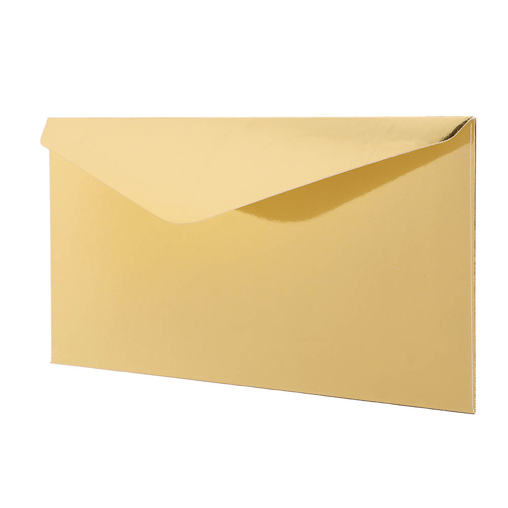 Набор конвертов 10 шт, микс цветов, 8х16,5см, бумага, арт.2 - #8