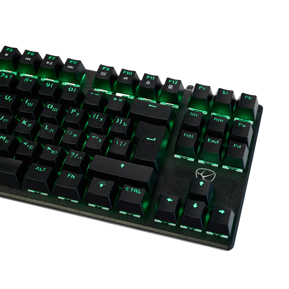 Игровая клавиатура проводная Buckler BY TKL механическая, 87 кл., Outemu "Brown", RGB, 2м - #9