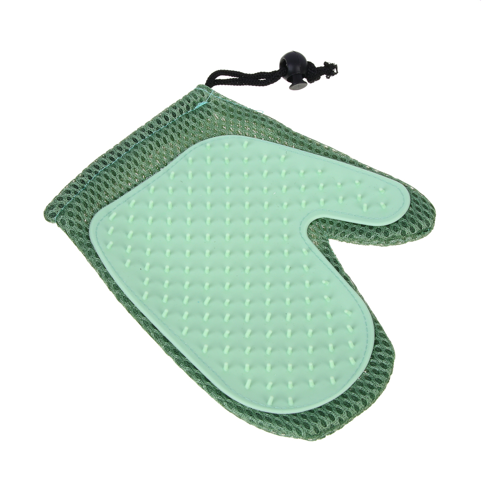 VETTA Перчатка-щетка для домашних животных, нейлон, ТПР, 20,5х15,5 см - #3