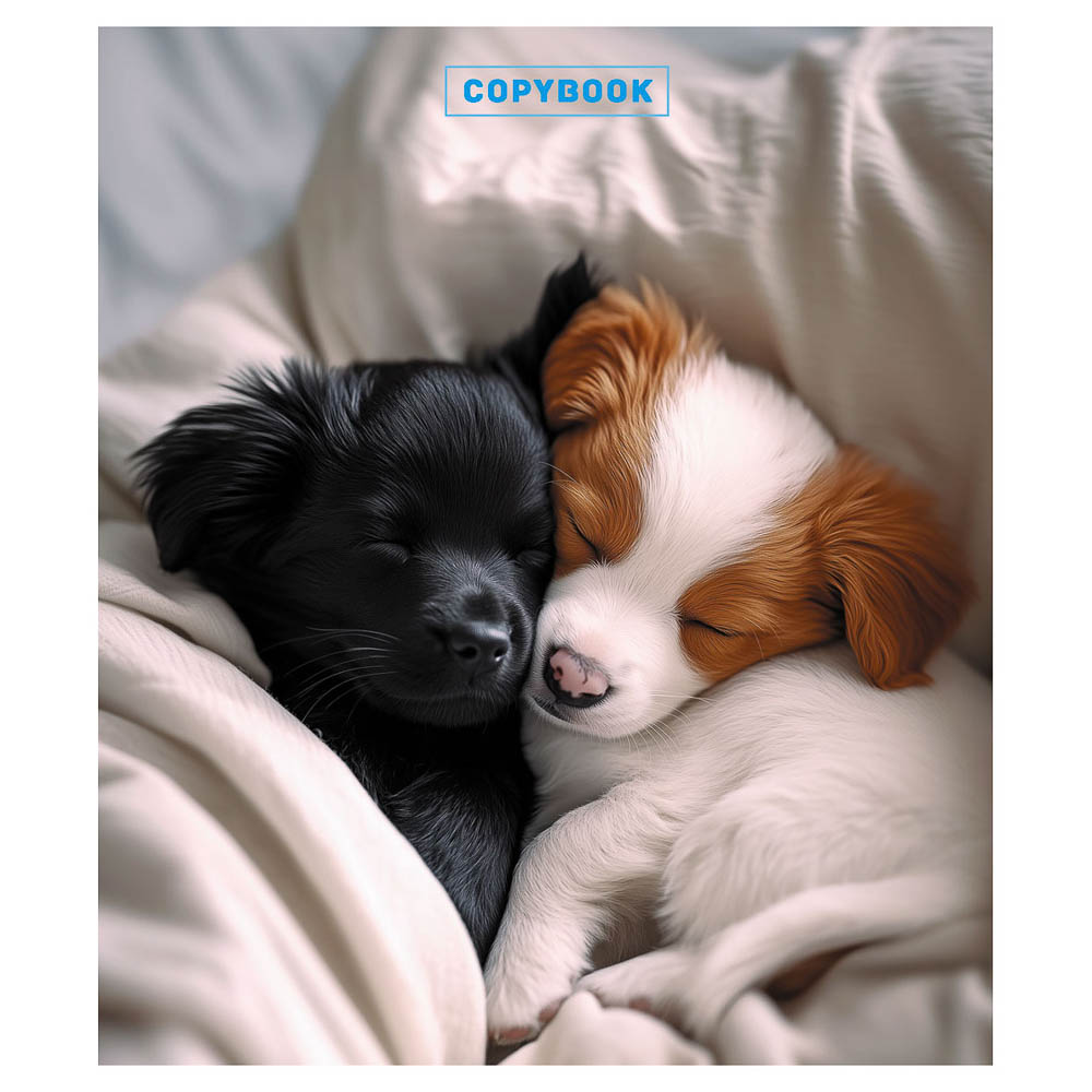 Блокнот А6, 40л., офсет, обложка картон, спираль, в клетку, 9 диз. - #7