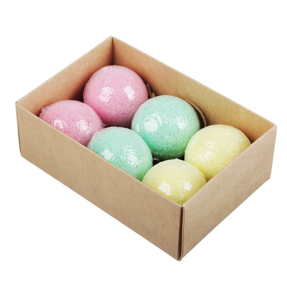 Набор бурлящих шаров для ванн Fruits&Berries, 6х40г - #1