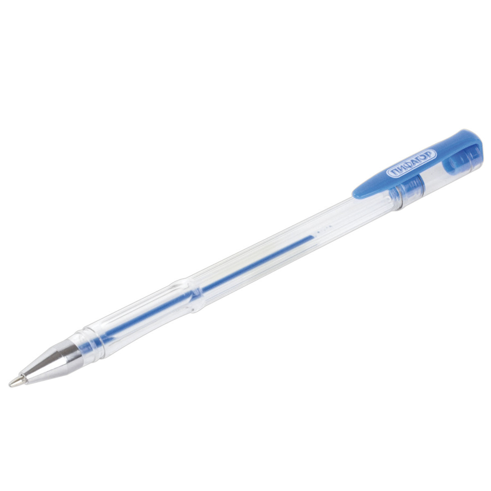 Набор гелевых ручек, 6 цветов, неоновые чернила, прозр. корпус, 0,7 мм, линия письма 0,5 мм, 142798 - #7