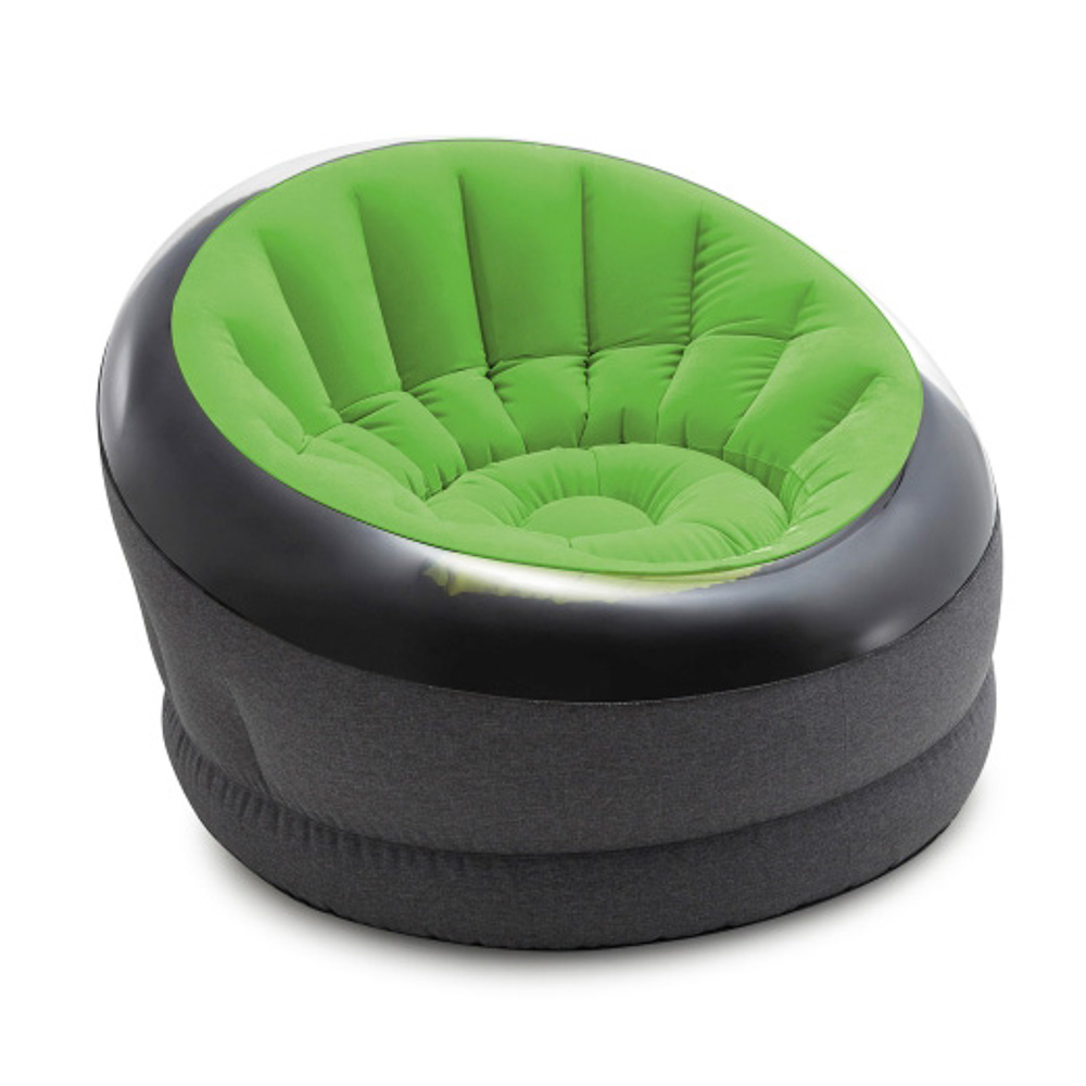 INTEX Кресло надувное EMPIRE, 112x109x69см, цвет зеленый, 68581 - #1