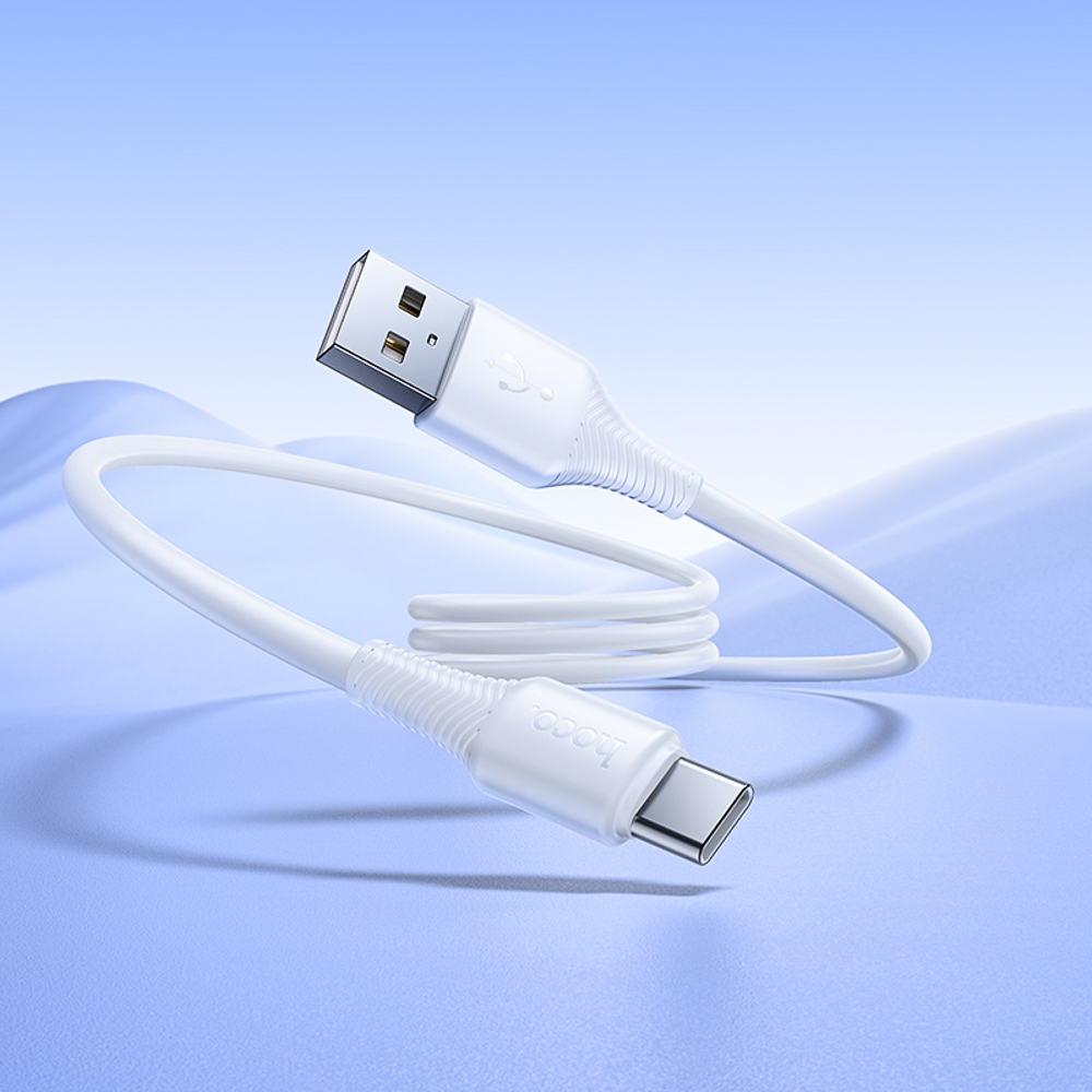 hoco. Кабель для зарядки модель X120, USB-C 1м, цвет: белый - #5