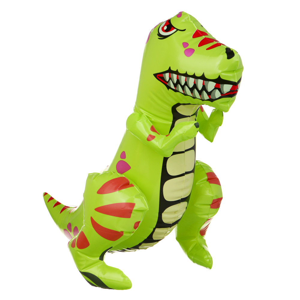 Игрушка надувная SilaPro "Динозавр", h=30 см - #1