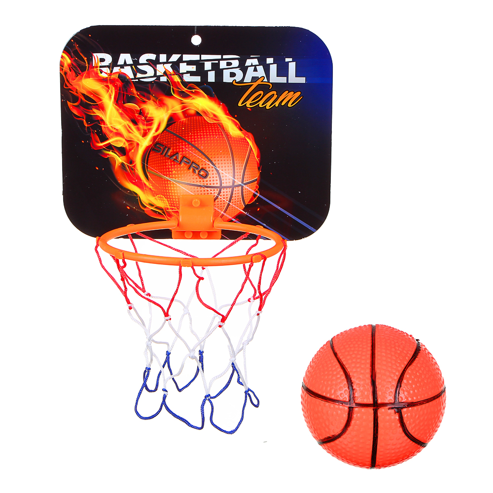 Набор для баскетбола детский SILAPRO: корзина 23х18 см, мяч - #1