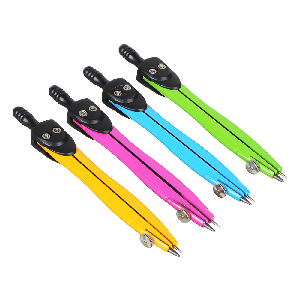 Циркуль школьный в чехле купить по низкой цене - Галамарт