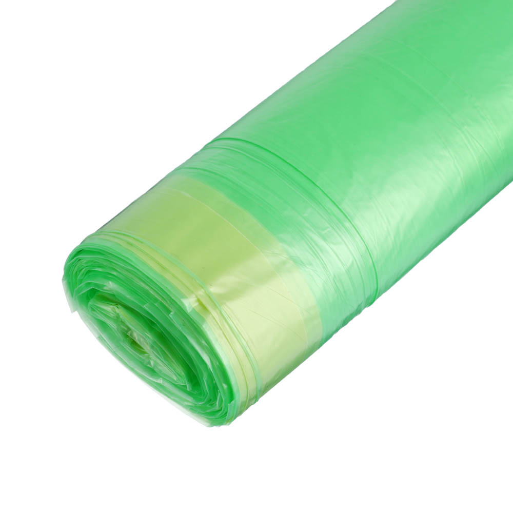 Мешки для мусора с завязками, зелёные, 35 л, 15 шт - #3