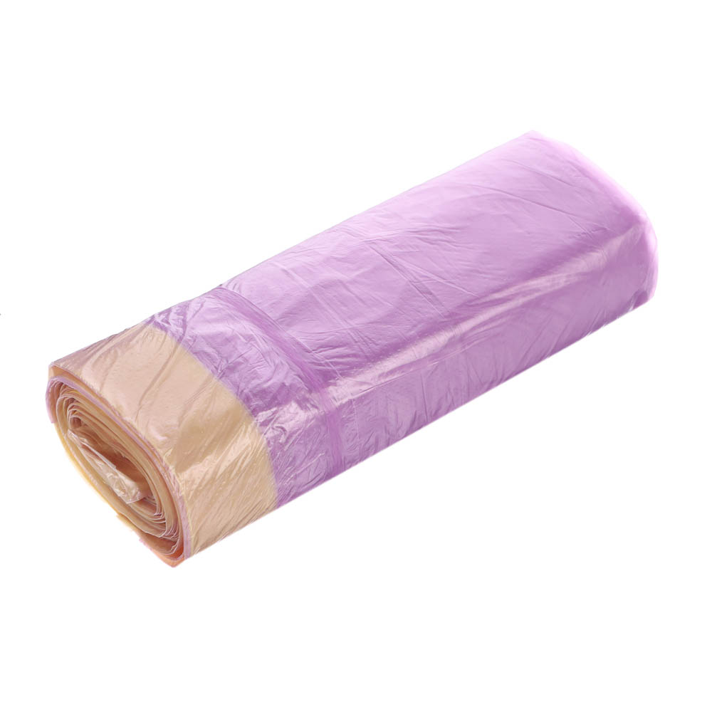 VETTA Мешки для мусора БИО 60л,10 шт с завязками,стандарт,3аромата(цитрус,морской бриз,цветы), рулон - #8