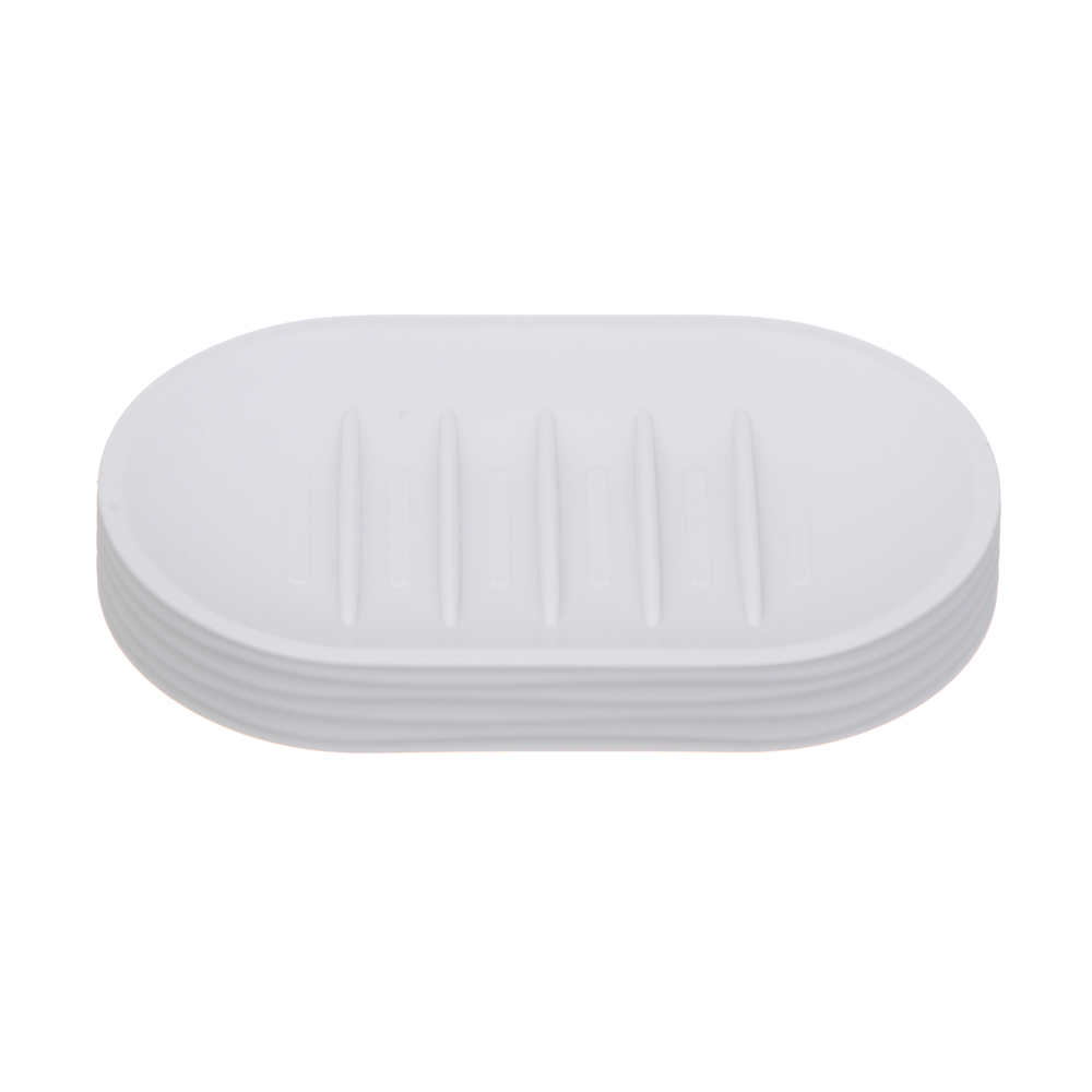 Мыльница тм VETTA Тренто, пластик, PP, белый, 14,5x8,8x2см - #2