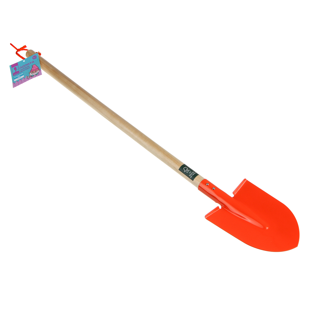 INBLOOM Лопата "Дачное детство" 12,2х3,8х82см, металл/дерево - #6