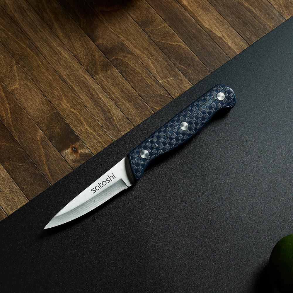 SATOSHI Ривьера Нож кухонный овощной 9см, нерж.сталь - #5
