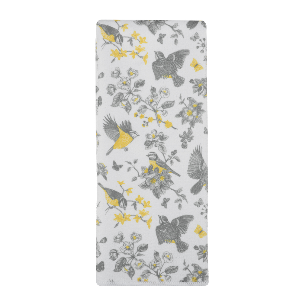 PROVANCE Люмен Полотенце кухонное, 38х63см, 100% полиэстер, синички - #3