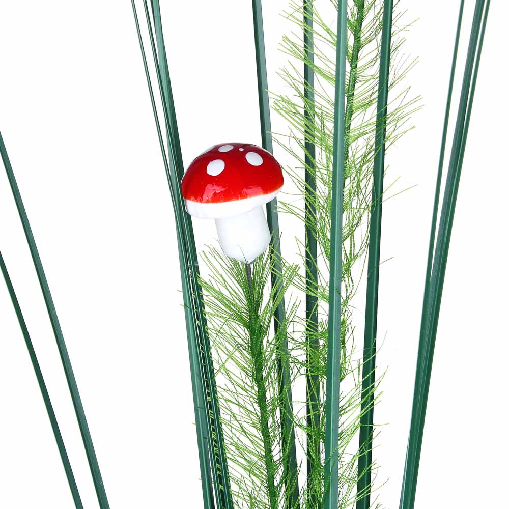 Декор на стержне "Трава" тм INBLOOM, 75-80 см, ПВХ, металл - #3