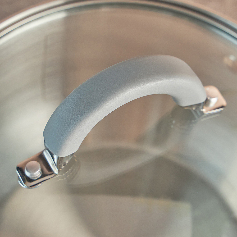 VETTA Вена Кастрюля 18х10,5см. 2,6л. со стекл. крышкой, индукция - #10