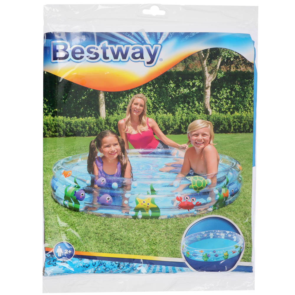 BESTWAY Игровой бассейн «Глубокое погружение», ПВХ, 152х30см,  282л, от 2 лет, 51004 - #4