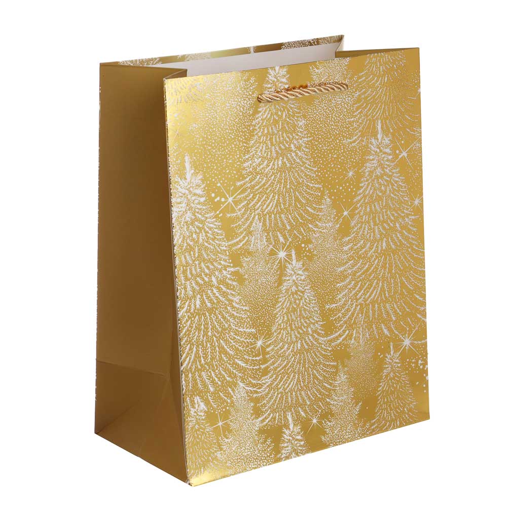 Пакет подарочный тм СНОУ БУМ 18x23x10см, бумага, 4 дизайна, арт.2 - #2