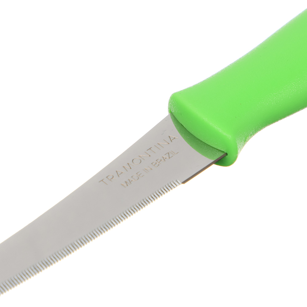 Tramontina Athus Нож для томатов 12.7см, зеленая ручка 23088/025 - #3