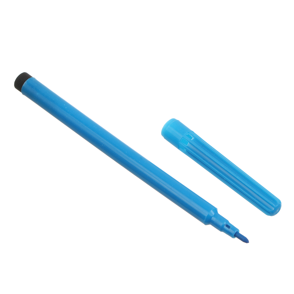 Фломастеры 12цв. ClipStudio с цветным колпачком, пластик, в ПВХ пенале - #4