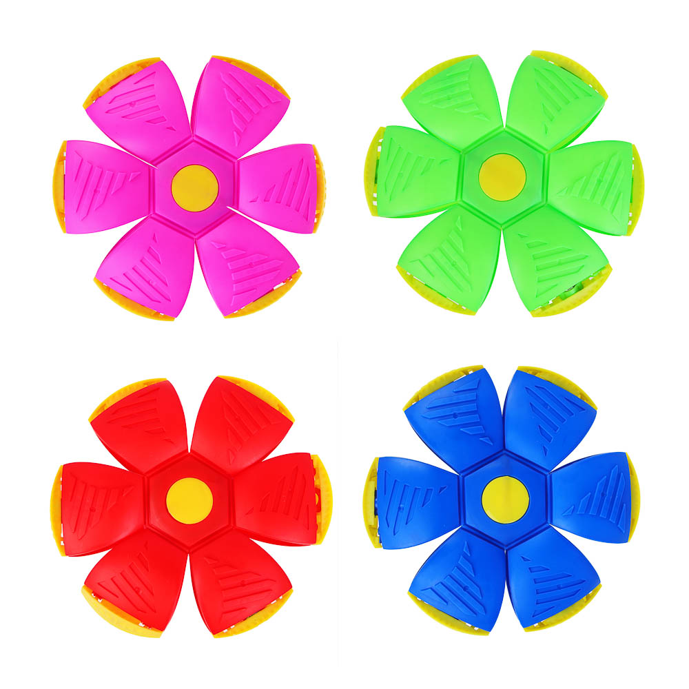 Шар летающий трансформер со светом ИГРОЛЕНД, d12см, AG3х6, ABS, PP, PVC - #3