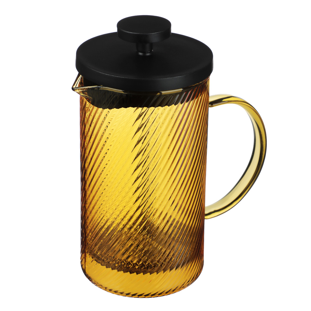 Френч-пресс тм SATOSHI Орра, 600мл, жаропрочное стекло - #4