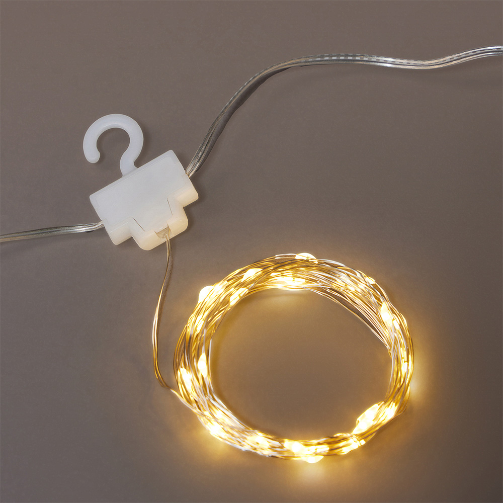 СНОУ БУМ Гирлянда эл. занавес нить 300 LED, 3х3м, 10 нитей, шампань, пост. свечение,медь, 220В, 50Гц - #14