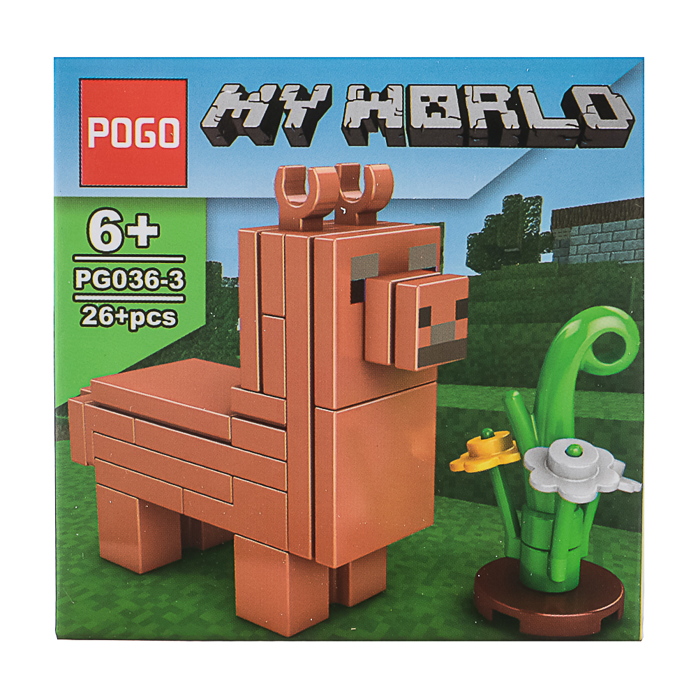 Конструктор "Игровой мир" 21-28 дет., ABS, 7х4,5х7 см, 6 видов - #16