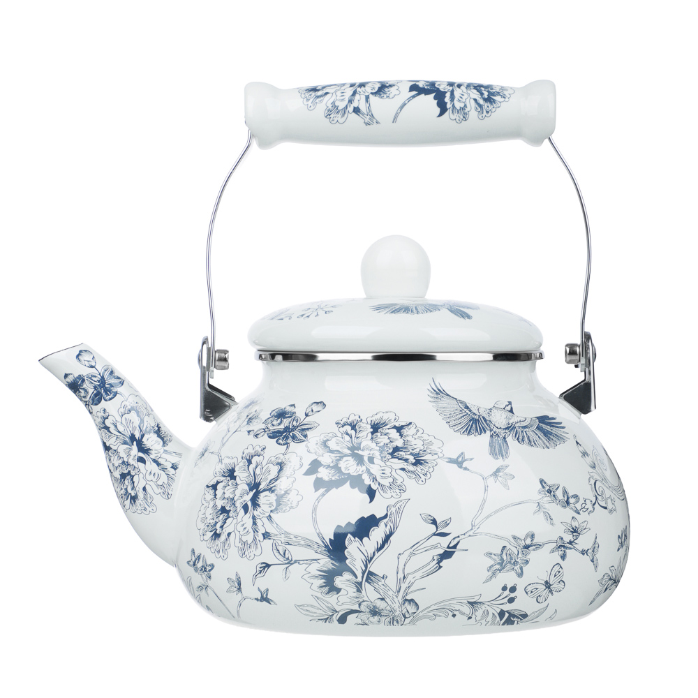 Чайник эмалированный тм VETTA Флорал, 2,5л, индукция - #1