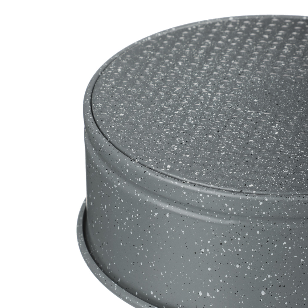 SATOSHI Буко Форма для выпечки круглая разъемная, угл.сталь, 18х6,5см, антиприг. покрытие "Мрамор" - #6