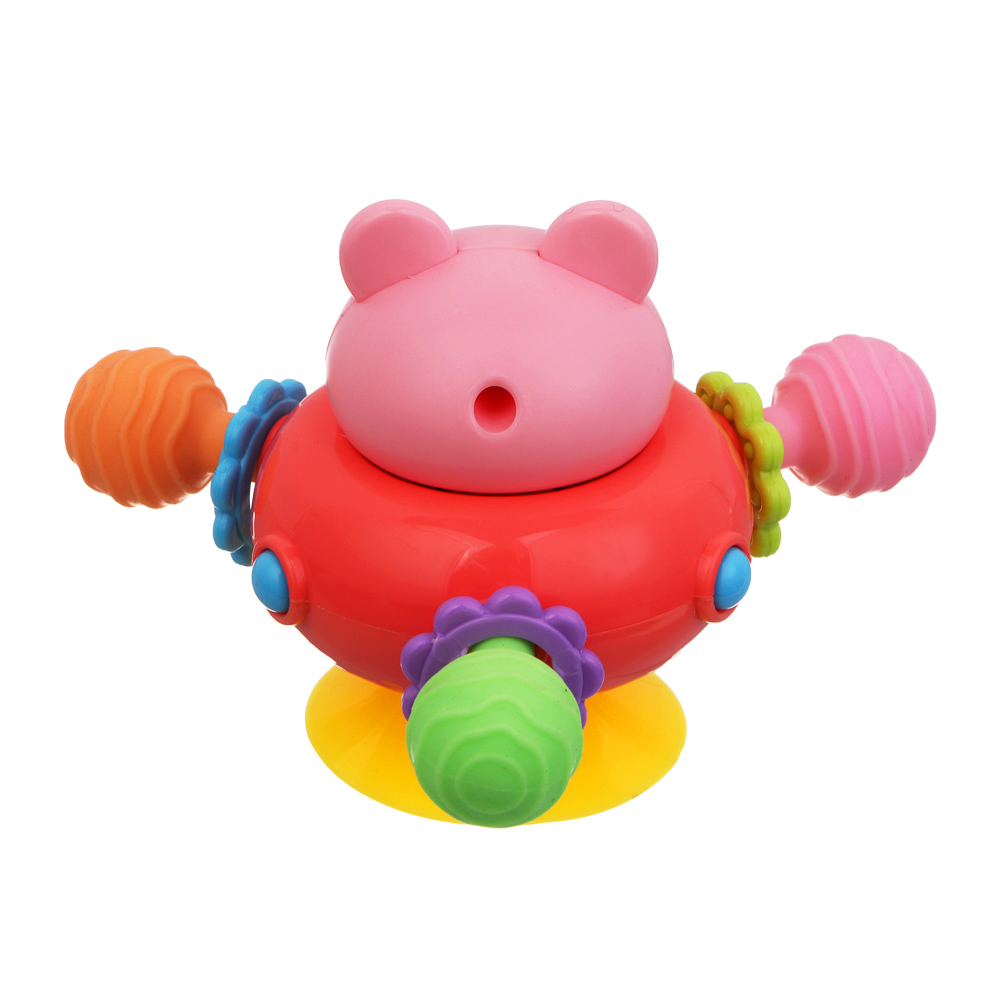 Развивающая игрушка ИГРОЛЕНД на присоске, ABS, TPE, PVC, 11х9х7см - #9