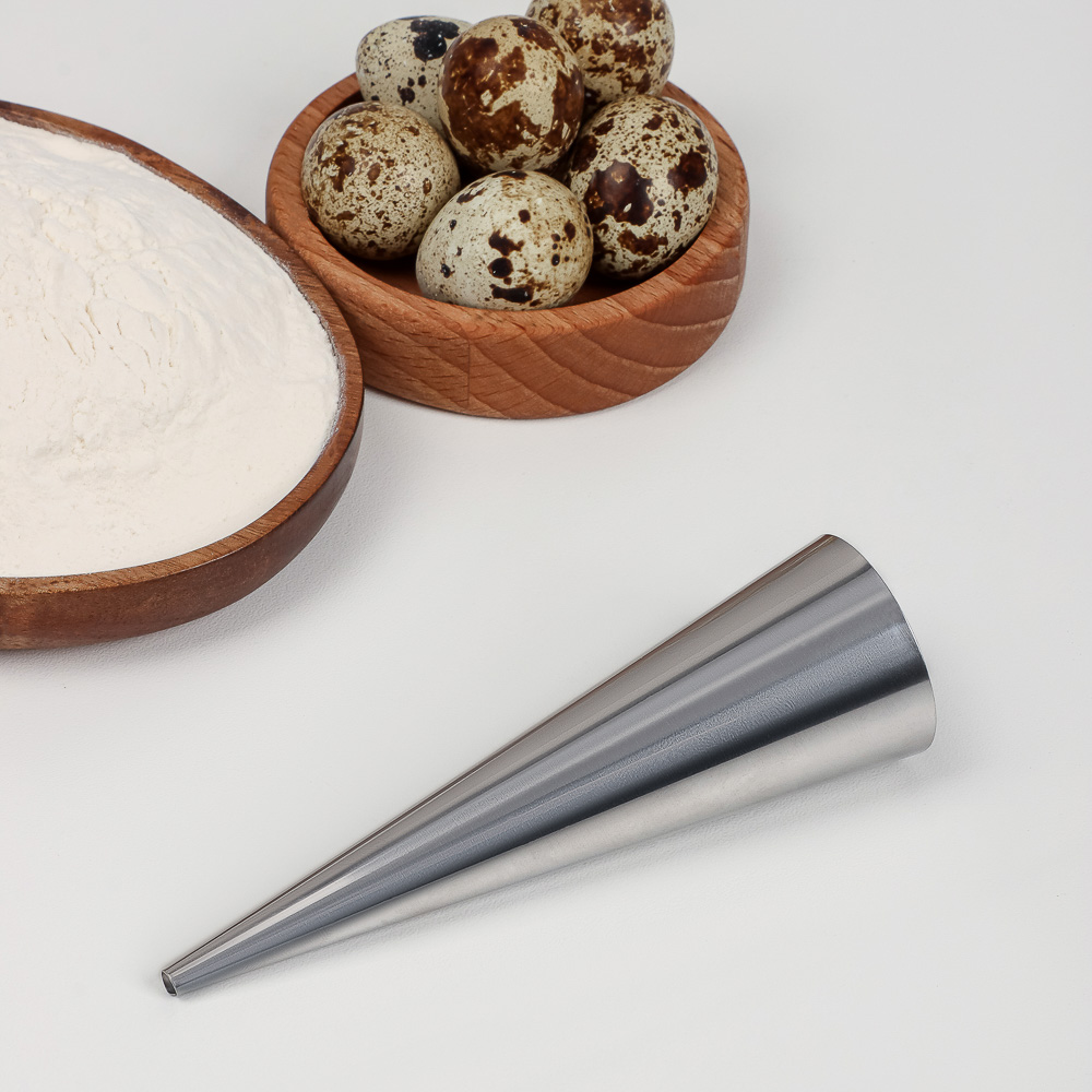 SATOSHI Набор форм для выпечки "конус" 8шт, 12х3,5см, нерж.сталь - #8